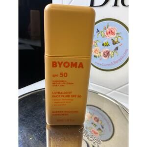 Byoma ULTRALIGHT FACE FLUID SPF 50 HYDRATE & PROTECT 50 mL (1.69 oz) -NEW no box